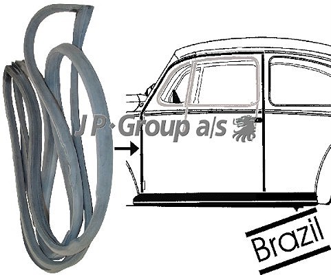 Jp Group Türdichtung [Hersteller-Nr. 8185700276]