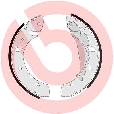 Brembo Bremsbackensatz [Hersteller-Nr. S83507] für Toyota