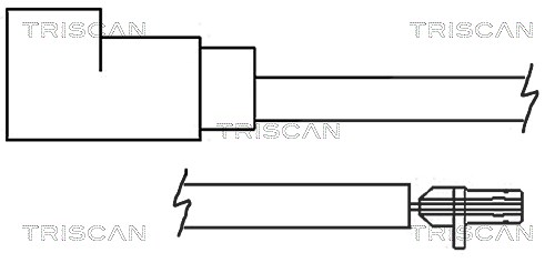 Triscan Warnkontakt Vorderachse [Hersteller-Nr. 811516001] für Ford