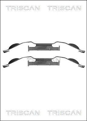 Triscan Zubehörsatz, Scheibenbremsbelag [Hersteller-Nr. 8105101611] für Jaguar, BMW, Volvo, Land Rover, Ford