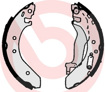 Brembo Bremsbackensatz [Hersteller-Nr. S52503] für Rover, Honda, Mg