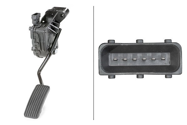 Hella Sensor, Gaspedalstellung [Hersteller-Nr. 6PV010946-051] für Opel, Vauxhall
