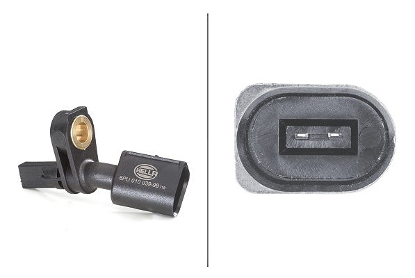 Hella ABS Sensor Vorderachse links [Hersteller-Nr. 6PU010039-991] für Skoda, Audi, Seat, VW, Cupra