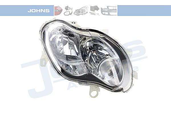 Johns Scheinwerfer H7/H1, elektr. LWR, mit Stellmotor [Hersteller-Nr. 480110-2] für Smart