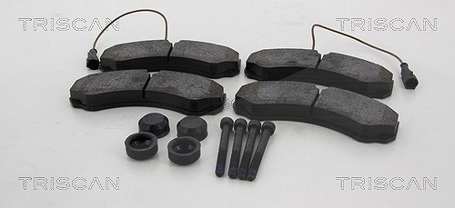 Triscan Bremsbelagsatz, Scheibenbremse [Hersteller-Nr. 811014052] für Nissan