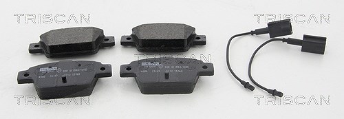 Triscan Bremsbelagsatz, Scheibenbremse [Hersteller-Nr. 811015068] für Chrysler, Lancia, Fiat