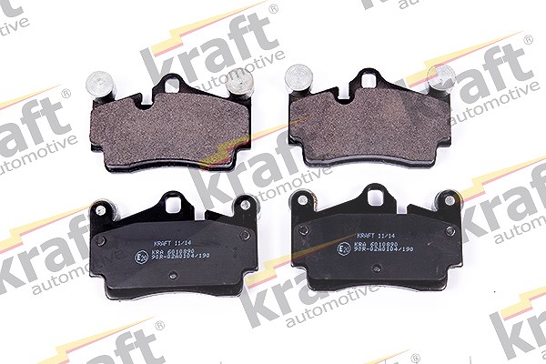 Kraft Automotive Bremsbelagsatz, Scheibenbremse [Hersteller-Nr. 6010890] für Porsche, VW, Audi