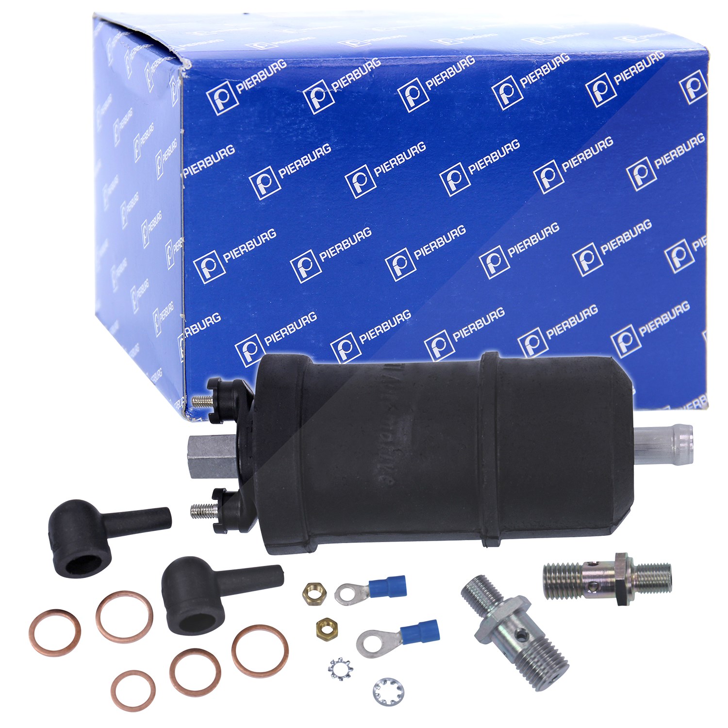 Pierburg Kraftstoffpumpe [Hersteller-Nr. 7.21565.70.0] für Fiat, Volvo, Mercedes-Benz, Peugeot, Porsche, Saab, Jaguar, Renault, Alfa Romeo