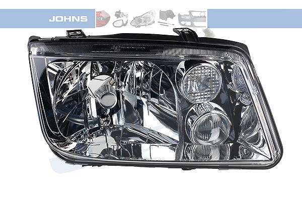 Johns Scheinwerfer H4/H3 mit NSW ohne Stellmotor [Hersteller-Nr. 954010-2] für VW
