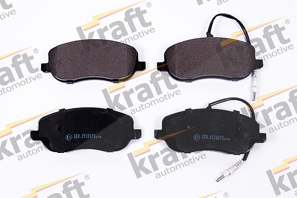 Kraft Automotive Bremsbelagsatz, Scheibenbremse [Hersteller-Nr. 6006160] für Citroën, Fiat, Lancia, Peugeot