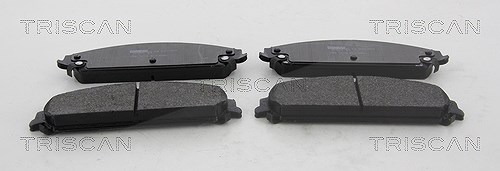 Triscan Bremsbeläge vorne (Satz) [Hersteller-Nr. 811080540] für Chrysler, Lancia