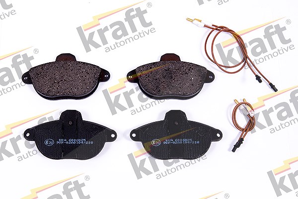 Kraft Automotive Bremsbelagsatz, Scheibenbremse [Hersteller-Nr. 6006025] für Citroën