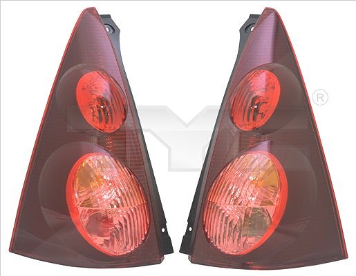 Tyc Heckleuchte [Hersteller-Nr. 11-11177-11-2] für Citroën, Peugeot
