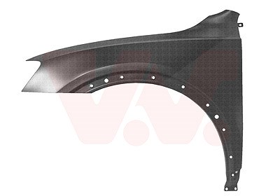 Van Wezel Kotflügel [Hersteller-Nr. 0370657] für Audi