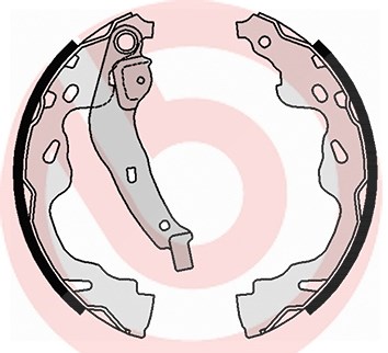 Brembo Bremsbackensatz [Hersteller-Nr. S83509] für Citroën, Vauxhall, Suzuki, Proton, Opel, Peugeot, Toyota