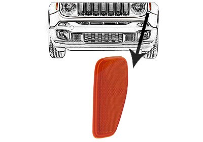 Van Wezel Blinkleuchte [Hersteller-Nr. 2128901] für Jeep