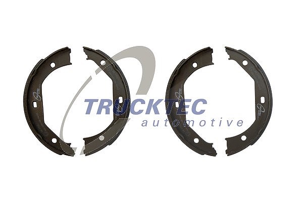 Trucktec Automotive Bremsbackensatz Feststellbremse [Hersteller-Nr. 08.35.009] für BMW