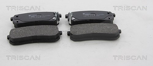 Triscan Bremsbeläge hinten (Satz) [Hersteller-Nr. 811018027] für Hyundai, Kia