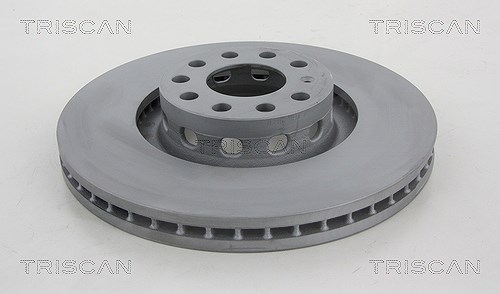Triscan 1x Bremsscheibe Vorderachse Belüftet [Hersteller-Nr. 812029188C] für VW, Audi