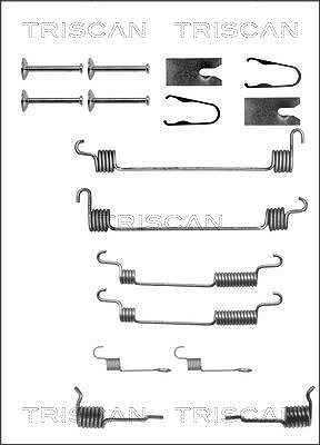 Triscan Zubehörsatz, Bremsbacken [Hersteller-Nr. 8105102584] für Rover, Honda