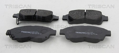 Triscan Bremsbelagsatz, Scheibenbremse [Hersteller-Nr. 811013100] für Toyota