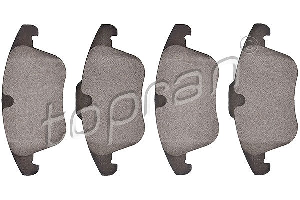 Topran Bremsbeläge vorn (Satz) [Hersteller-Nr. 303966] für Land Rover, Volvo, Ford