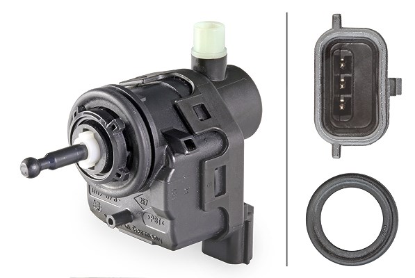 Hella Stellelement, Leuchtweiteregulierung [Hersteller-Nr. 6NM007878-561] für Renault