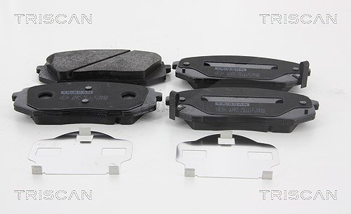 Triscan Bremsbelagsatz, Scheibenbremse [Hersteller-Nr. 811018024] für Kia, Hyundai