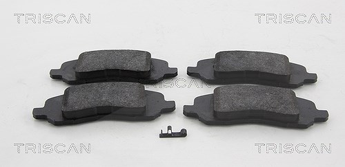 Triscan Bremsbeläge vorne (Satz) [Hersteller-Nr. 811080546] für Jeep, Chrysler, Dodge