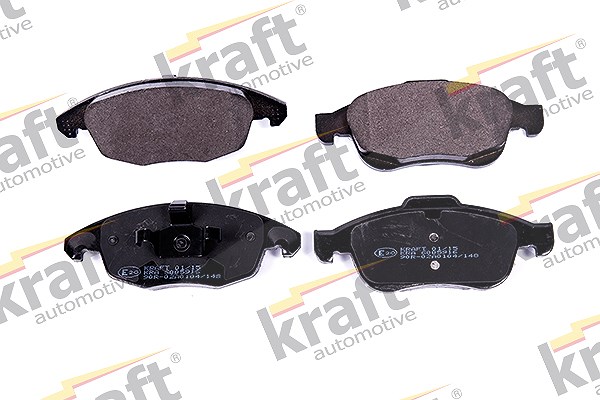 Kraft Automotive Bremsbelagsatz, Scheibenbremse [Hersteller-Nr. 6005916] für Peugeot, Citroën