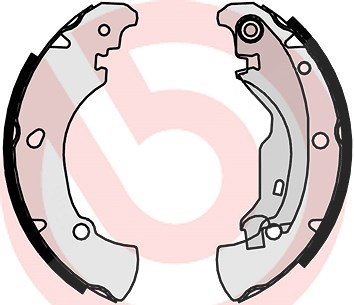 Brembo Bremsbackensatz [Hersteller-Nr. S23519] für Fiat
