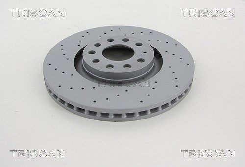 Triscan 1x Bremsscheibe Vorderachse Belüftet [Hersteller-Nr. 8120291007C] für Audi