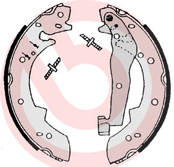 Brembo Bremsbackensatz [Hersteller-Nr. S06504] für BMW