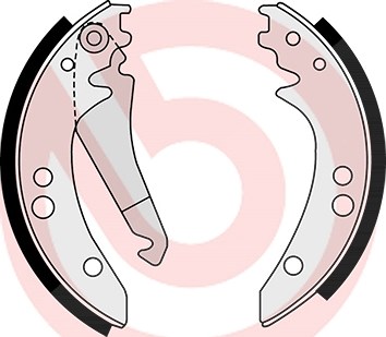 Brembo Bremsbackensatz [Hersteller-Nr. S50514] für Mercedes-Benz