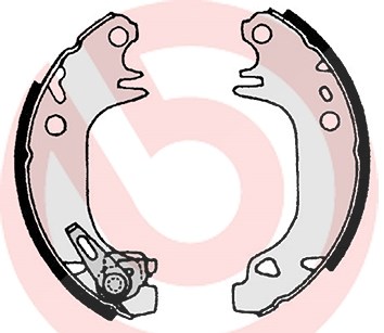 Brembo Bremsbackensatz [Hersteller-Nr. S61513] für Peugeot, Citroën