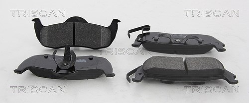 Triscan Bremsbelagsatz, Scheibenbremse [Hersteller-Nr. 811080537] für Jeep