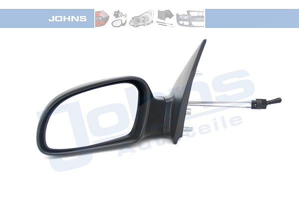 Johns Spiegel, Kpl., Kabeleinstlg., konvex [Hersteller-Nr. 230637-1] für Citroën