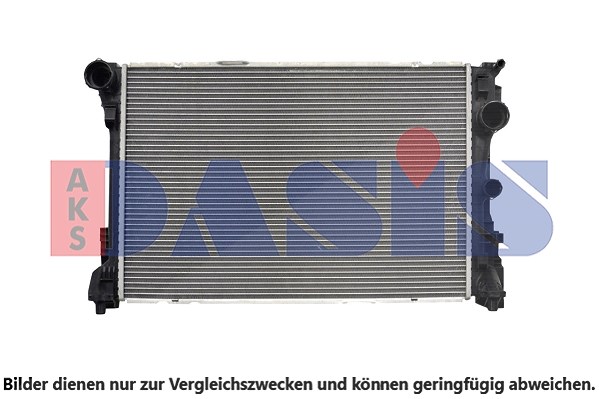 Aks Dasis Kühler, Motorkühlung [Hersteller-Nr. 120080N] für Mercedes-Benz