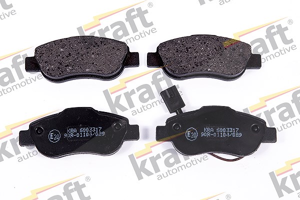 Kraft Automotive Bremsbelagsatz, Scheibenbremse [Hersteller-Nr. 6003317] für Fiat, Ford