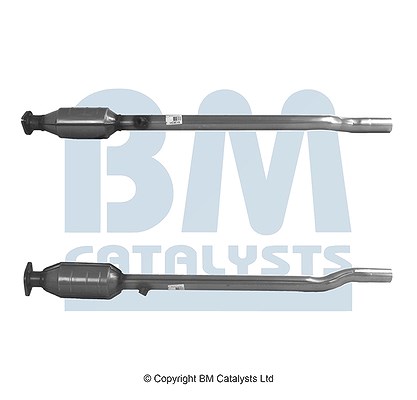 Bm Catalysts Katalysator mit Anbauteilen [Hersteller-Nr. BM91363H] für Audi, VW, Skoda
