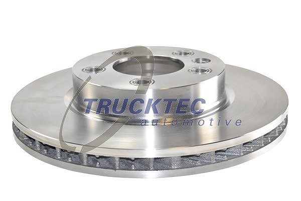 Trucktec Automotive 1x Bremsscheibe Vorne Belü links [Hersteller-Nr. 07.35.187] für Audi, VW, Porsche