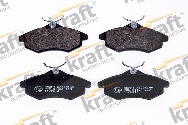 Kraft Automotive Bremsbelagsatz, Scheibenbremse [Hersteller-Nr. 6006140] für Citroën