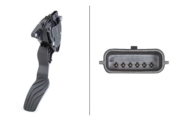 Hella Sensor, Fahrpedalstellung [Hersteller-Nr. 6PV009978-801]