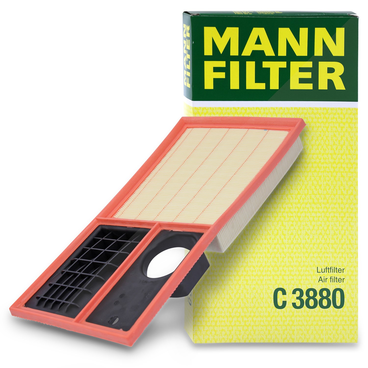 Mann-filter Luftfilter [Hersteller-Nr. C3880] für Seat, Skoda, VW