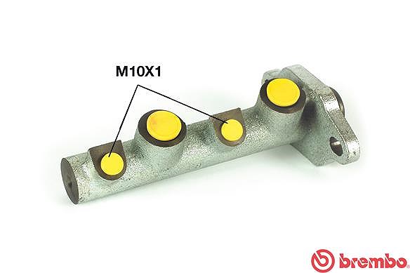 Brembo Hauptbremszylinder [Hersteller-Nr. M71001] für Saab