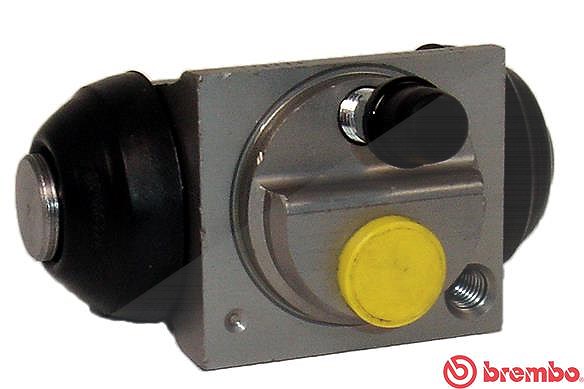 Brembo Radbremszylinder ALU Hinterachse [Hersteller-Nr. A12B79] für Renault, Dacia, Mercedes-Benz, Lada