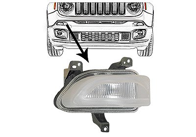 Van Wezel Tagfahrleuchte [Hersteller-Nr. 2126958] für Jeep