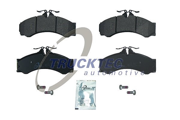 Trucktec Automotive Bremsbelagsatz, Scheibenbremse [Hersteller-Nr. 02.35.083] für VW, Mercedes-Benz