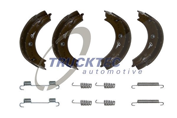 Trucktec Automotive Bremsbackensatz, Feststellbremse [Hersteller-Nr. 02.35.052] für Mercedes-Benz, VW