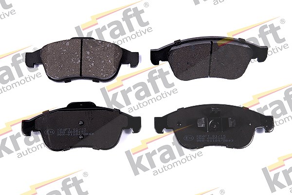 Kraft Automotive Bremsbelagsatz, Scheibenbremse [Hersteller-Nr. 6005142] für Renault, Dacia